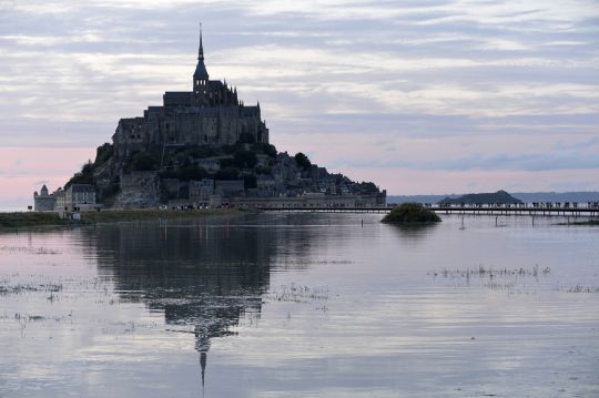 Le Mont-Saint-Michel, le 12 août 2014.