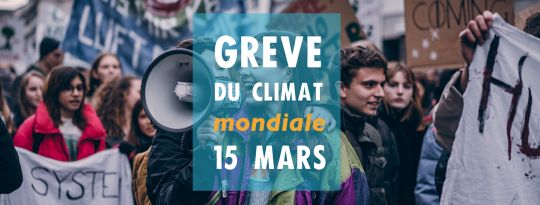 Grève du climat: la jeunesse à nouveau dans la rue le 15 mars