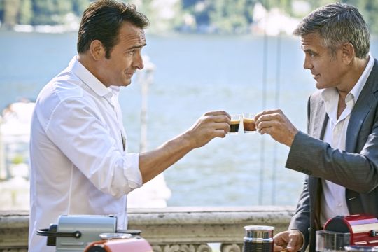 Jean Dujardin, nouvel acolyte de Georges Clooney pour la saga Nespresso.