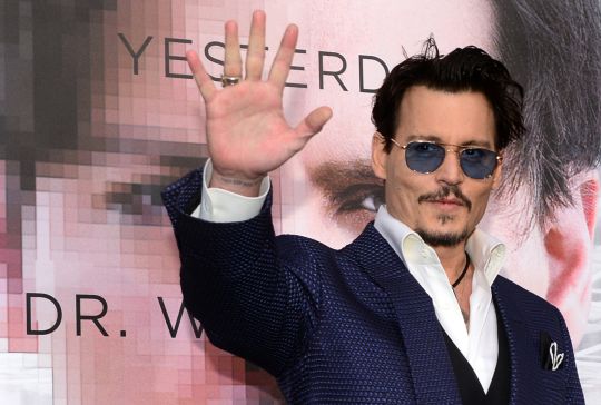 Johnny Depp enrôlé par la maison Dior
