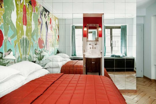 Un hôtel de luxe à une chambre